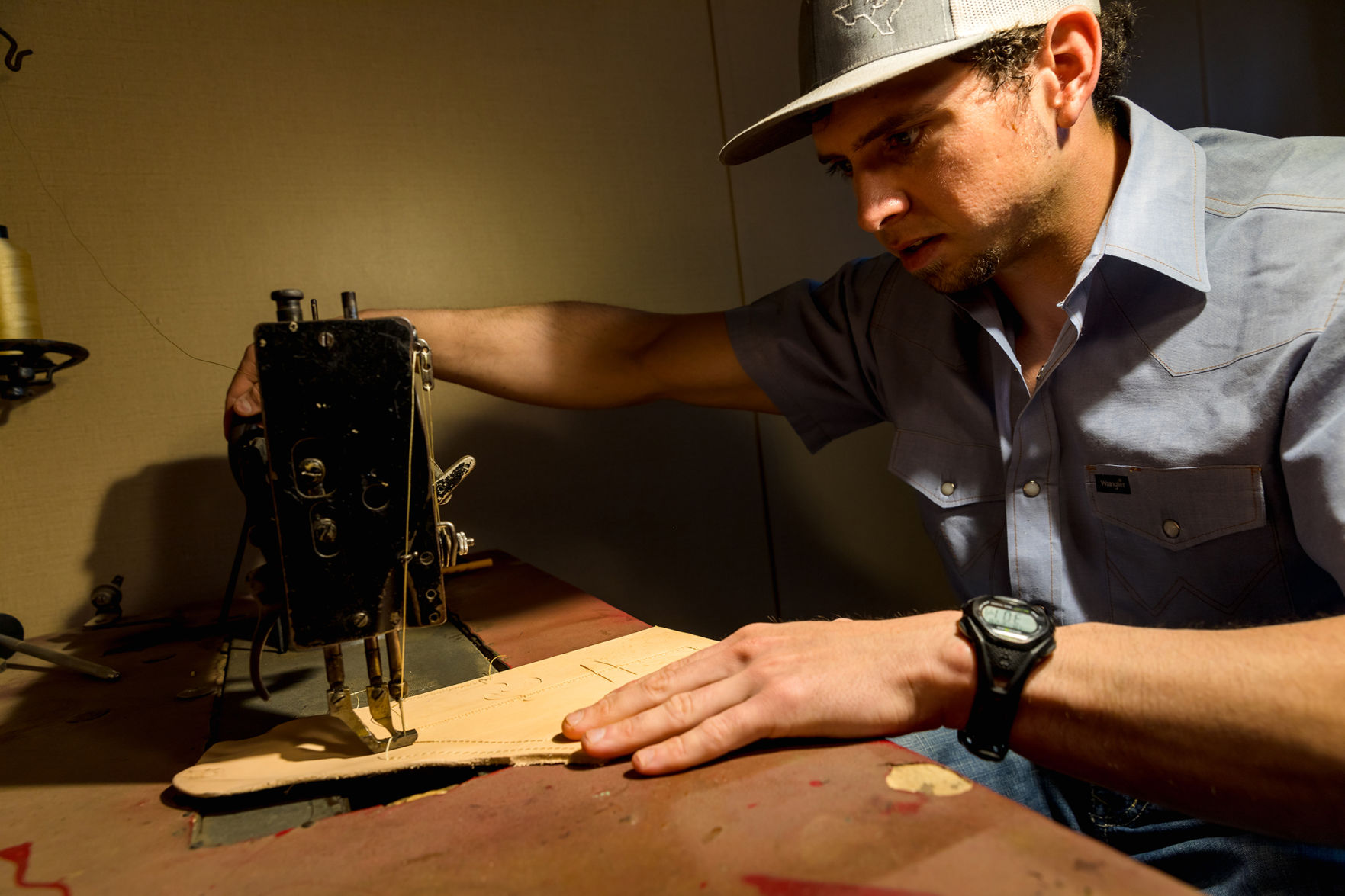 Cade Miller: Leather Artisan